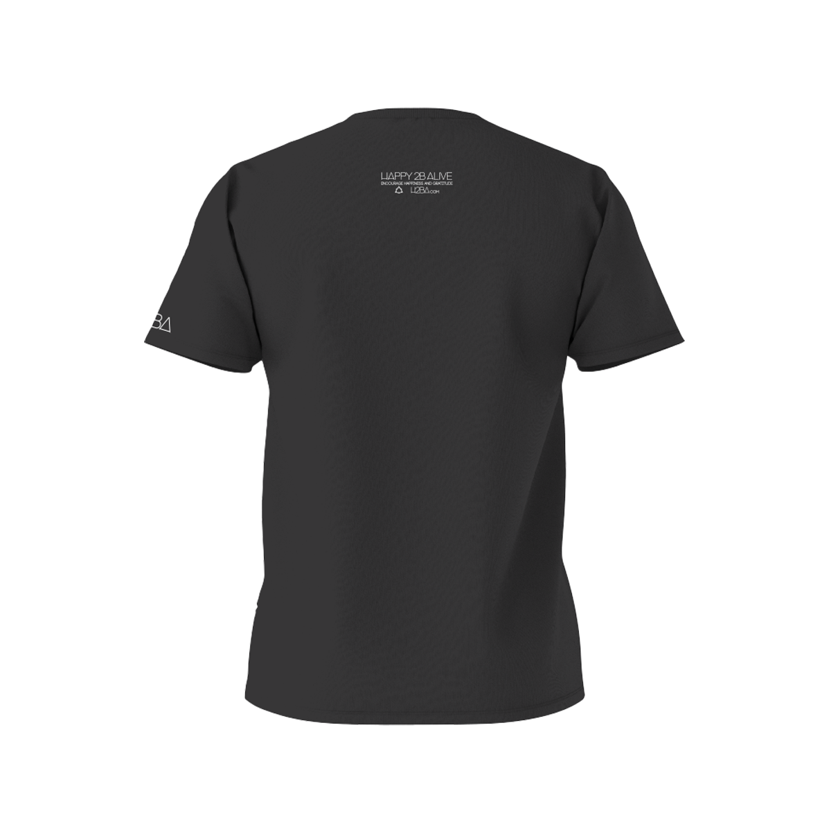 H2BA Black Icon White Short Sleeve Shirt