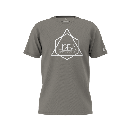 H2BA Granite Icon White Short Sleeve Shirt