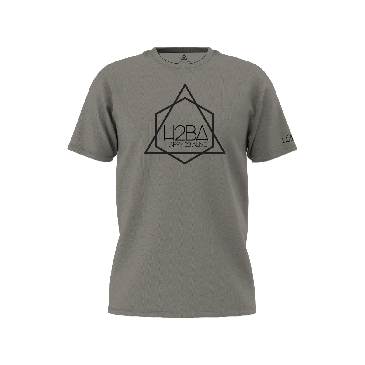 H2BA Granite Icon Black Short Sleeve Shirt