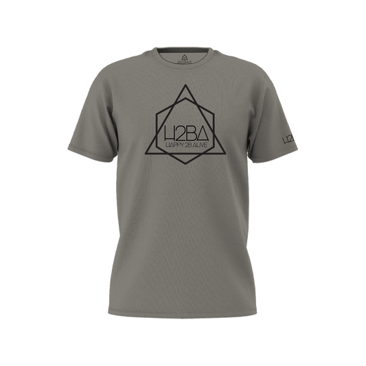 H2BA Granite Icon Black Short Sleeve Shirt