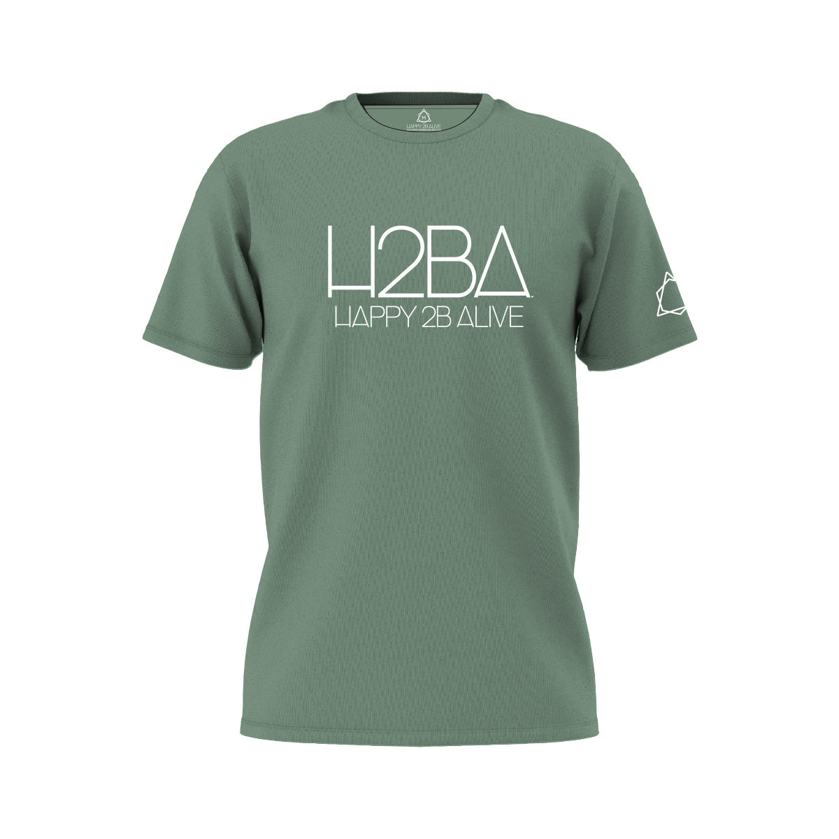 H2BA Sage Brand White Short Sleeve Shirt