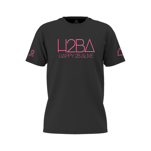 H2BA Black Ribbon Short Sleeve Shirt
